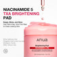 Moisturizing and hydrating skin-toning cotton pads