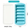6 Cavities 29 cm Tray, Turquoise