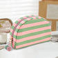 Canvas Striped Toiletry Bag