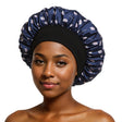 Navy Lips Print
