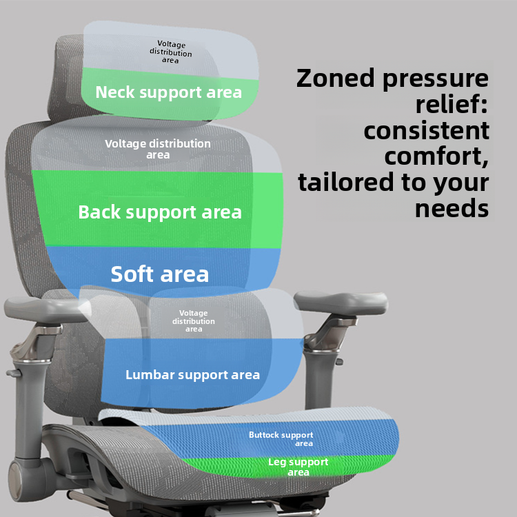 High back mesh task chair on a five star polished alloy base with castors, armrests raised