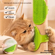 Cat and Dog Self Groomer and Massage Brush with Adjustable Strap