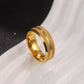 Men's Tungsten Gold-Plated Matte | lifestyle in use