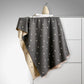 Double Sided Heart Pattern Womens Scarf
