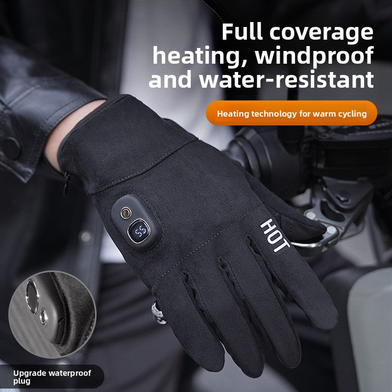 Electric heating gloves