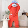 Red Big Mouth Romper / 140 (130-140cm)