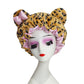 Adjustable Cat Ear Plush Sleep Cap