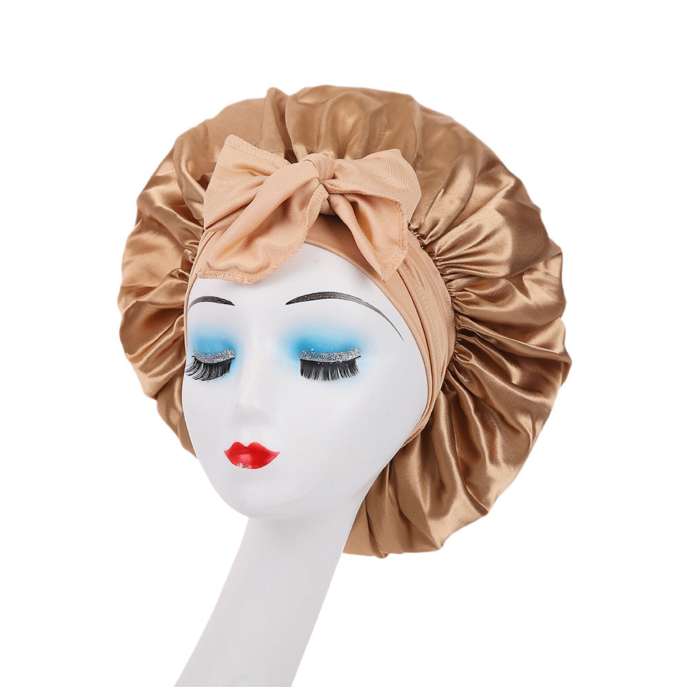 Satin Elastic Nightcap | environment lifestyle context