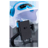 Rearview mirror with helmet white