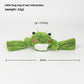 Soft plush squeaky toy for dogs, a single shape from the assorted animal and food range