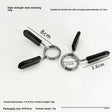 High elastic steel snap ring