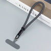 Universal Adjustable Mobile Phone Wrist Lanyard – Anti-Drop Self-Locking Polyester Strap - Grey