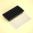 9 Cavities Strip Tray, Black