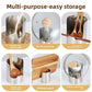 Six uses of the stainless steel holder: rice spoon, pot lid, spoons and chopsticks, ladle, cutting board, milk pot lid