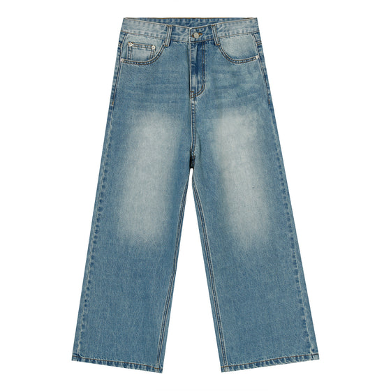 Fit Straight Leg Jeans for Men