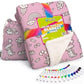 DIY Childrens Drawing Lambswool Blanket