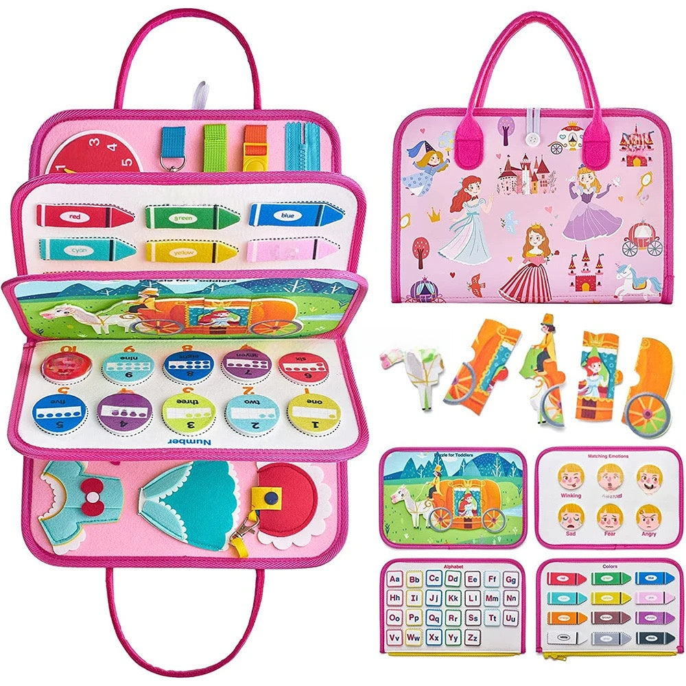 Childrens Educational Felt | styled in a neutral setting