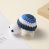 Blue and White Shell White Turtle