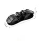 Self adhesive cord organizer with a plug holder slot for tidy cables