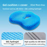 Cutout Gel Pad, Gray Cover