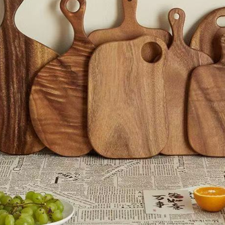 Solid Walnut Wood Cutting and Serving Board