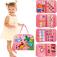 Soft non woven felt learning board for toddlers and preschoolers