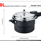 Detached pressure limiting valve and anti clog nut of the stainless steel cooker lid