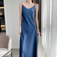 Triacetate Suspender Midi Dress | product flat lay overview