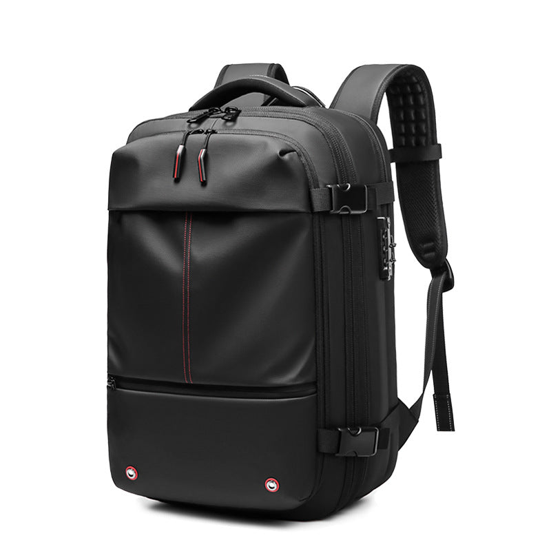 Vacuum Travel Backpack | padded shoulder strap back panel