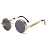 Gold Frame, Gray Lens