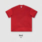 Oversized unisex heavyweight cotton crew neck short sleeve tee shown in a solid streetwear color