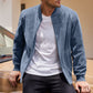 Mens Suede Aviator Jacket