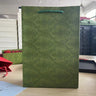 Green, no bow, green bag #4 31*22*11cm | 12.2x8.7x4.3 in