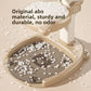 Baby standing in the bear bath support arms on the textured base tray