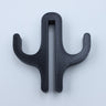 Black double hook