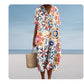Womens Floral Print Dress