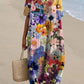 Womens Floral Print Dress