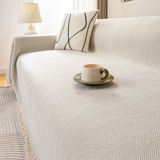 Ins Style Chenille Sofa Towel