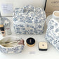 Cute Bow Makeup Bag Women Large Capacity Storage Pencil Case