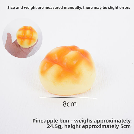 PU Slow Rebound Realistic Food Model Sensory Play Toy For