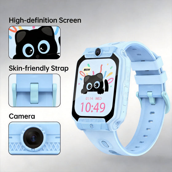 Children's 4G Smart Phone Watch with Video Calls and Location Tracking