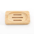 Rectangular Bamboo Soap Tray 12x8x1.5cm