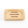 Rectangular Bamboo Soap Tray 12x8x1.5cm