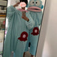 Cartoon Fish Monster One-Piece Pajamas