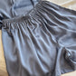 Silk Suspender Pajamas