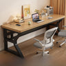 Crescent Black Frame Natural Wood / 80x60x75cm