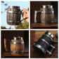 Imitation Wood Beer Mug Stainless Steel Cup