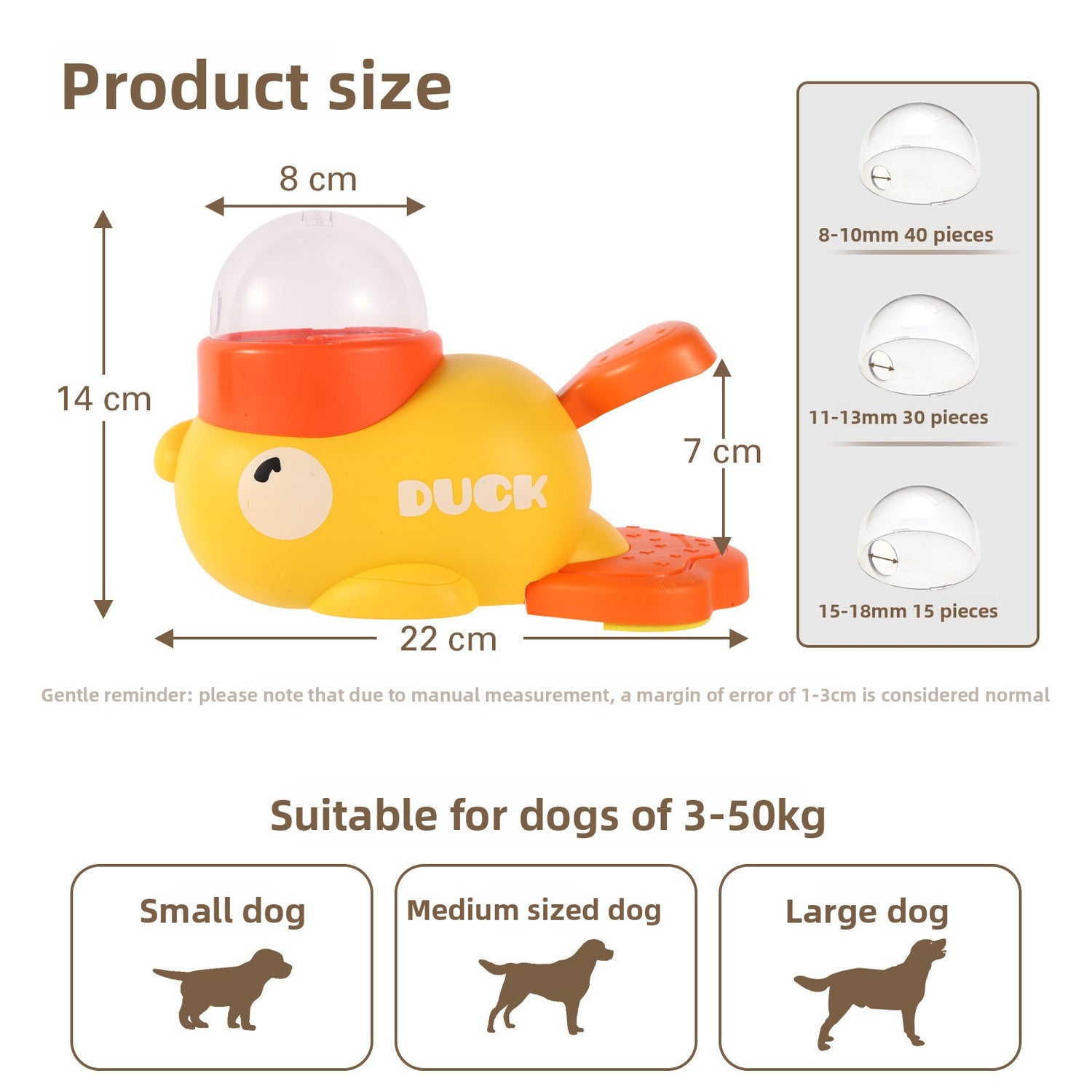 Interactive Pet Food Dispenser Toy