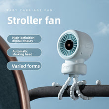 Portable Oscillating Baby Stroller Fan