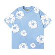 Sky blue foam short sleeves